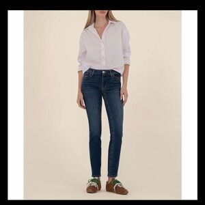 Kut from the Kloth Dark Blue Straight Leg Jeans